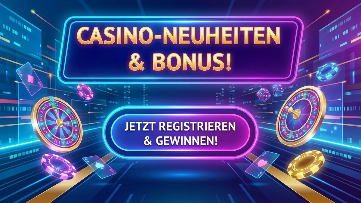 Registrierung mit Bonus